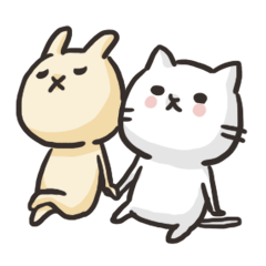 [LINEスタンプ] まったりにゃんこ