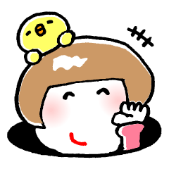 [LINEスタンプ] ペタん子ちゃん②