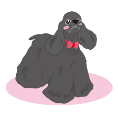 [LINEスタンプ] AmericanCockerSpaniel Vol.2