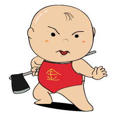 [LINEスタンプ] Kintaro Jr.の画像（メイン）