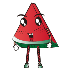 [LINEスタンプ] SuIKa-Man(Watermelon In Summer.)の画像（メイン）