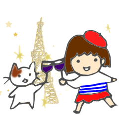 [LINEスタンプ] Vive la France