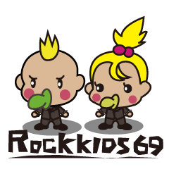 [LINEスタンプ] ROCK KIDS 69の画像（メイン）