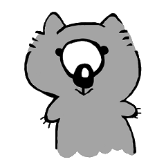 [LINEスタンプ] ウォンバット