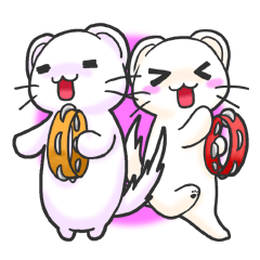 [LINEスタンプ] ミンクのなかまたち2の画像（メイン）