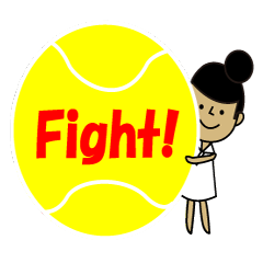 [LINEスタンプ] TENNIS（テニス）の画像（メイン）