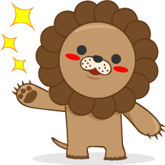 [LINEスタンプ] こどもライオン