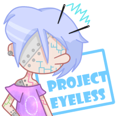 [LINEスタンプ] Project Eyeless
