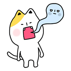 [LINEスタンプ] Cute Cat "PoPo"の画像（メイン）