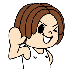 [LINEスタンプ] (^-^)てるひこLINEスタンプ第一弾の画像（メイン）