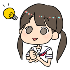 [LINEスタンプ] わいわいJKの画像（メイン）