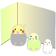 [LINEスタンプ] ひとり(鳥)ぼっち