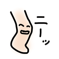 [LINEスタンプ] ひざ小僧の画像（メイン）