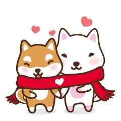 [LINEスタンプ] Mango girl 2(Shiba lnu)の画像（メイン）