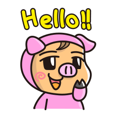 [LINEスタンプ] ぶーにゃんの画像（メイン）