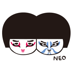 [LINEスタンプ] くまどり姉妹 NEOの画像（メイン）