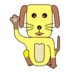 [LINEスタンプ] ラッキードッグ開運