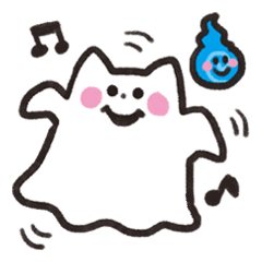 [LINEスタンプ] ねこねこばけばけ