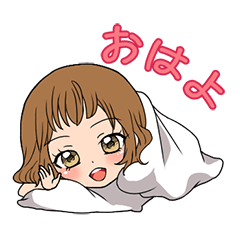 [LINEスタンプ] スタンプガール日常編