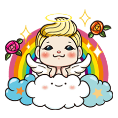 [LINEスタンプ] 1004 My little angelの画像（メイン）