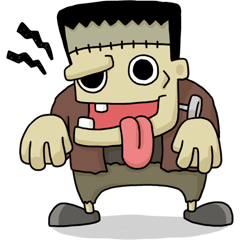 [LINEスタンプ] Mr. Frankenstein