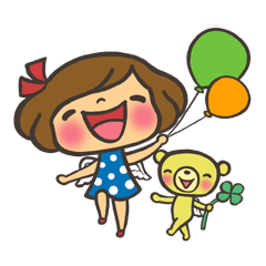 [LINEスタンプ] 花子とくまぞう2