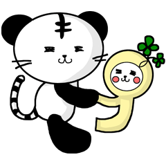 [LINEスタンプ] パンドラ＆キーちゃん