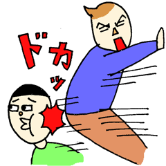 [LINEスタンプ] Mr.Tukkomi and Mr.Kobokeの画像（メイン）