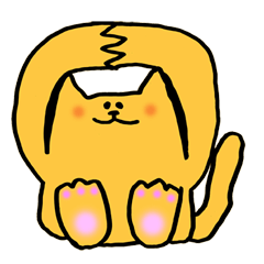 [LINEスタンプ] てながねこ