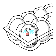 [LINEスタンプ] ゆでたまごさんの画像（メイン）