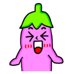 [LINEスタンプ] Eggplant boy