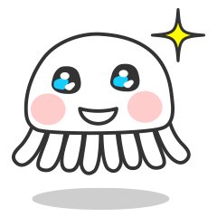 [LINEスタンプ] くらげのくららの日常の画像（メイン）