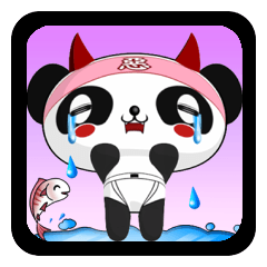 [LINEスタンプ] Ruanruan Panda Guoguo