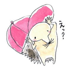 [LINEスタンプ] ハリネズミのハリィの画像（メイン）