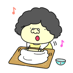 [LINEスタンプ] 讃岐の母かつみとうどん小僧