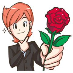 [LINEスタンプ] NooHandsome 2