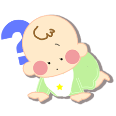 [LINEスタンプ] 新生児あかちゃん