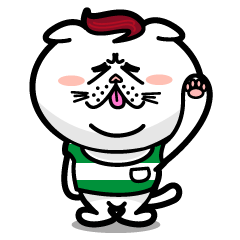 [LINEスタンプ] かねこ先輩