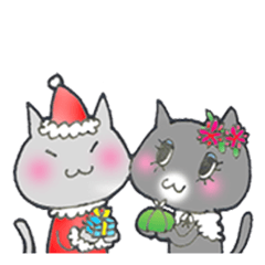 [LINEスタンプ] こゆにゃんずの冬会話の画像（メイン）