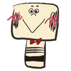 [LINEスタンプ] KOKESHI BOY