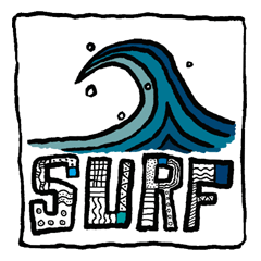 [LINEスタンプ] SURFの画像（メイン）