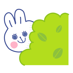 [LINEスタンプ] おしゃれうさぎの画像（メイン）