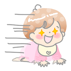 [LINEスタンプ] My baby's life