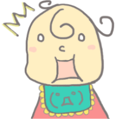 [LINEスタンプ] 「可愛い赤ちゃんて俺のことか！？」の画像（メイン）