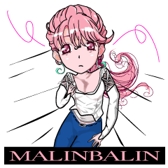 [LINEスタンプ] MALINBALINの画像（メイン）