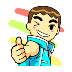 [LINEスタンプ] TEE TEE : This Boy！！