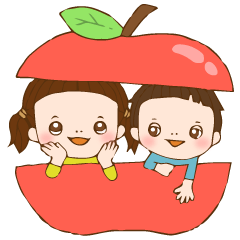 [LINEスタンプ] 姉と弟