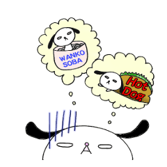 [LINEスタンプ] ホットドッ君