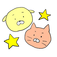 [LINEスタンプ] ねことわんこ