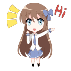 [LINEスタンプ] Faii the lovely girl
